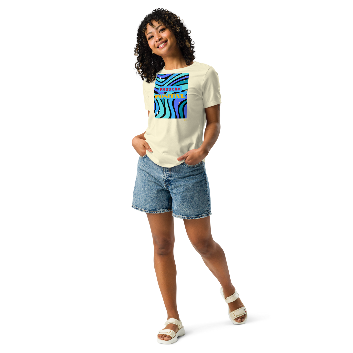 Ocean Bliss T-Shirt - Women’s Relaxed Fit - Citron