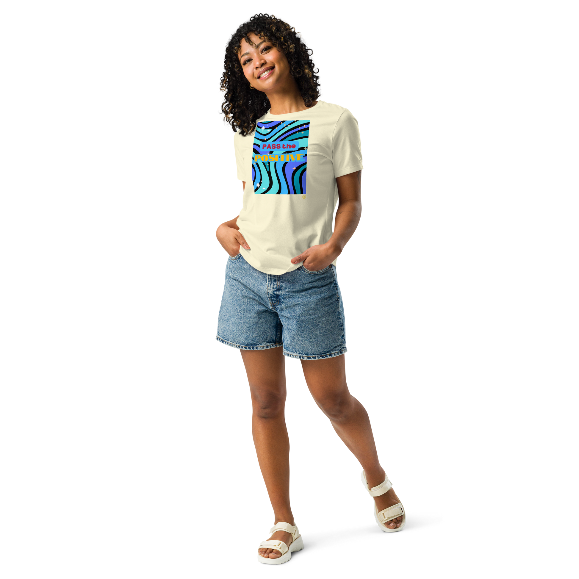 Ocean Bliss T-Shirt - Women’s Relaxed Fit - Citron