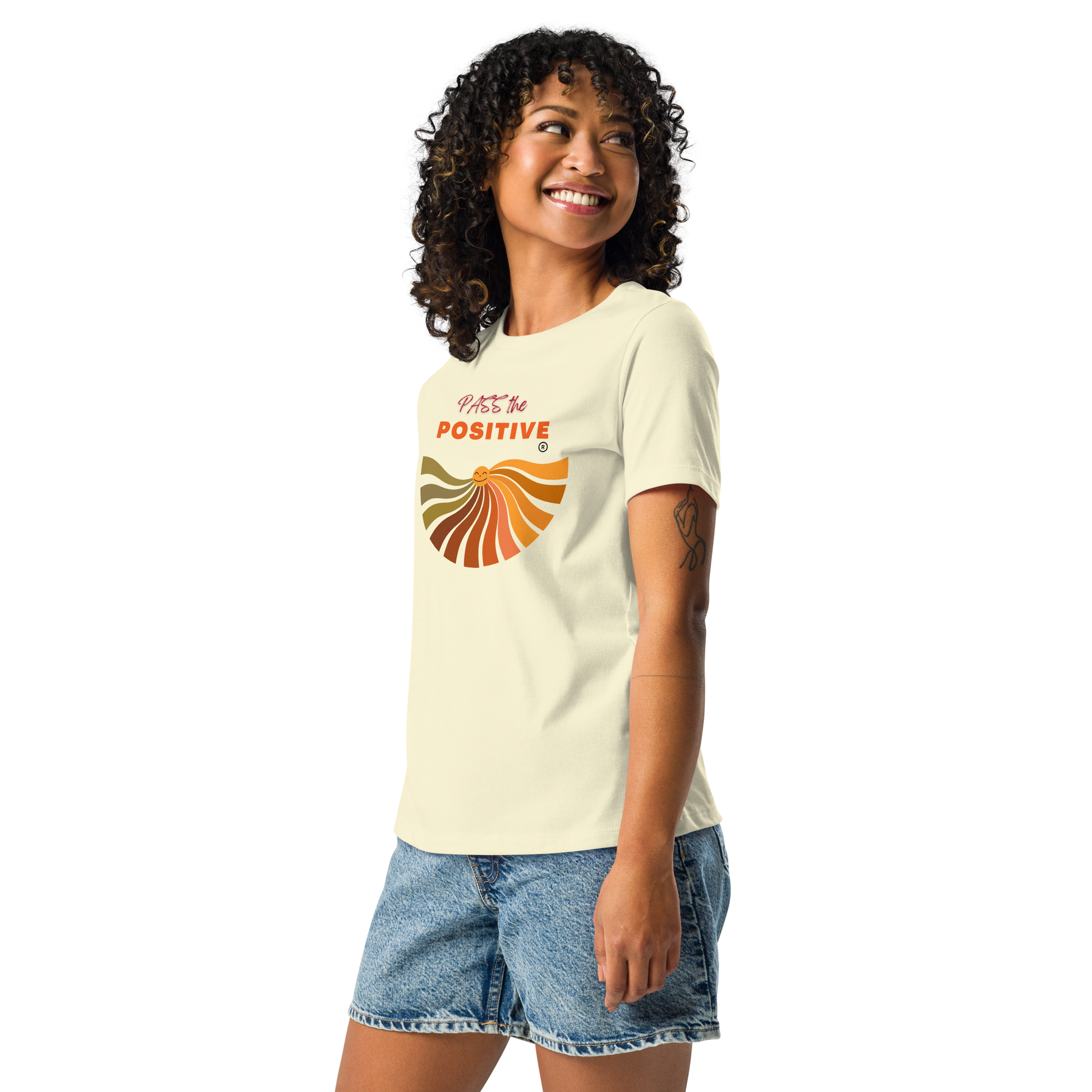 Happy Sun T-Shirt - Women's Relaxed - Citron