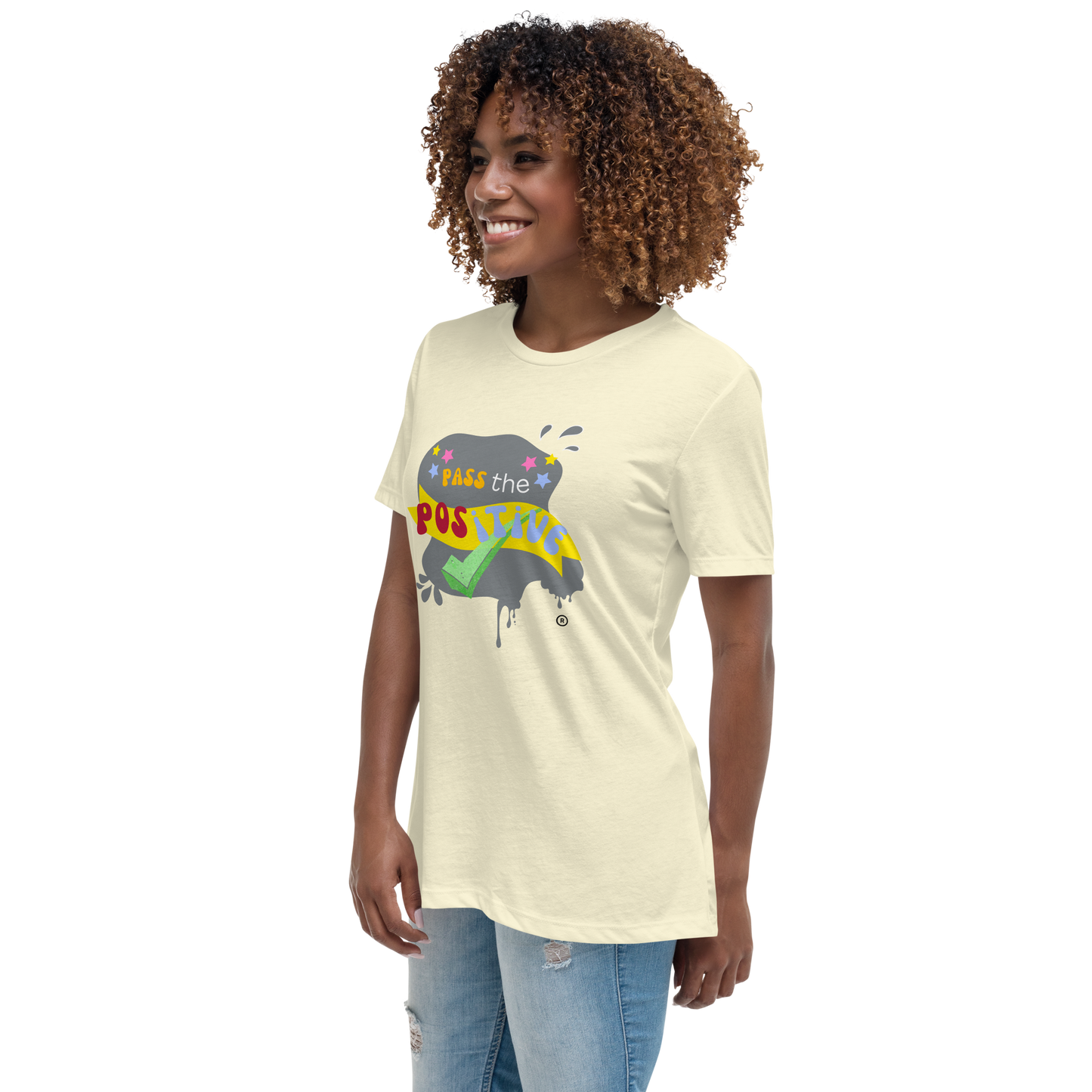 Women's Spooky T-Shirt - Relaxed Fit - Citron