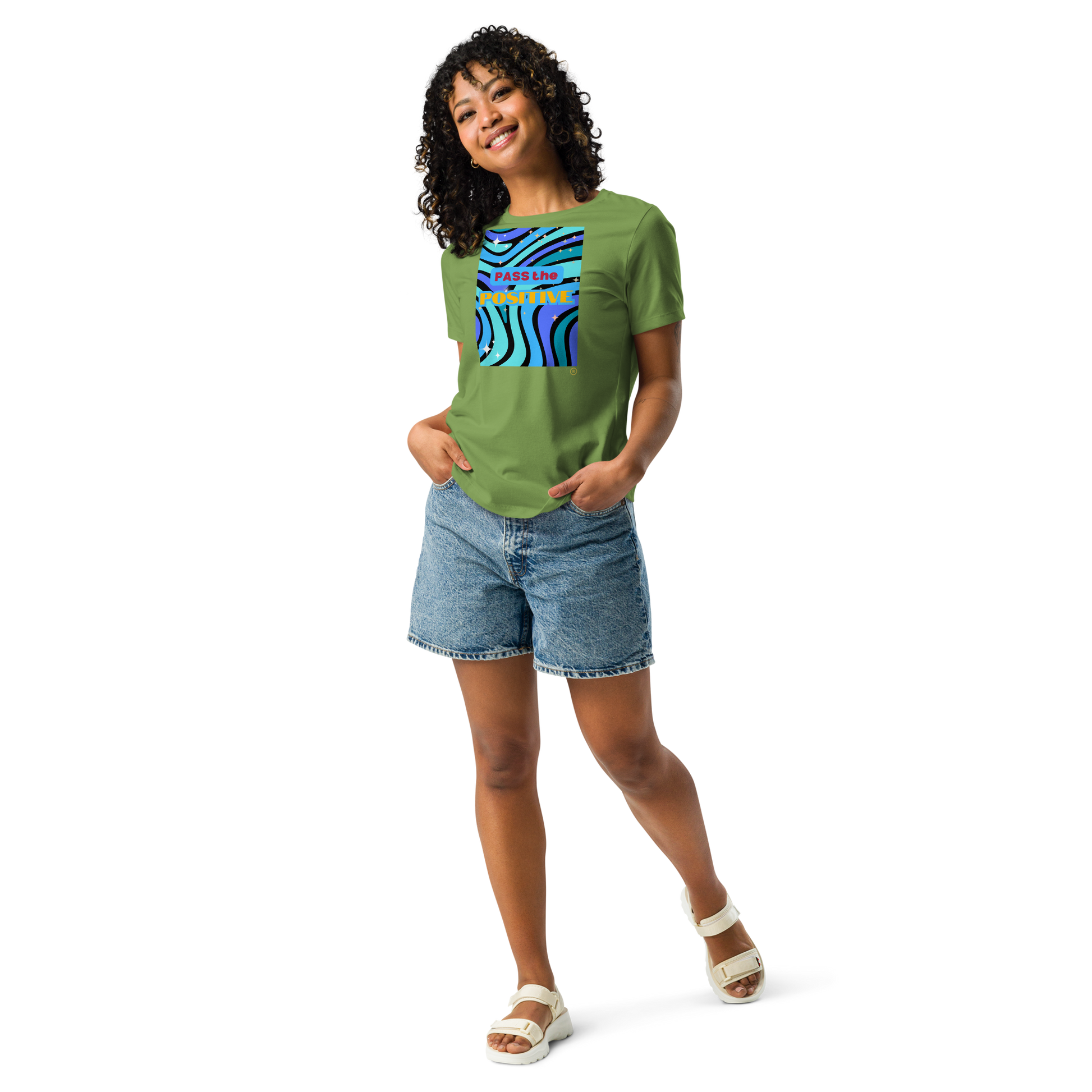 Ocean Bliss T-Shirt - Women’s Relaxed Fit - Leaf