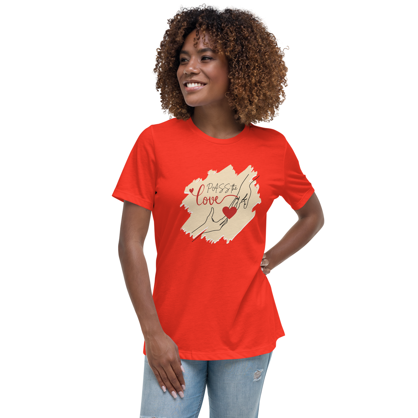 Couple T-Shirt - Women's Relaxed - Poppy
