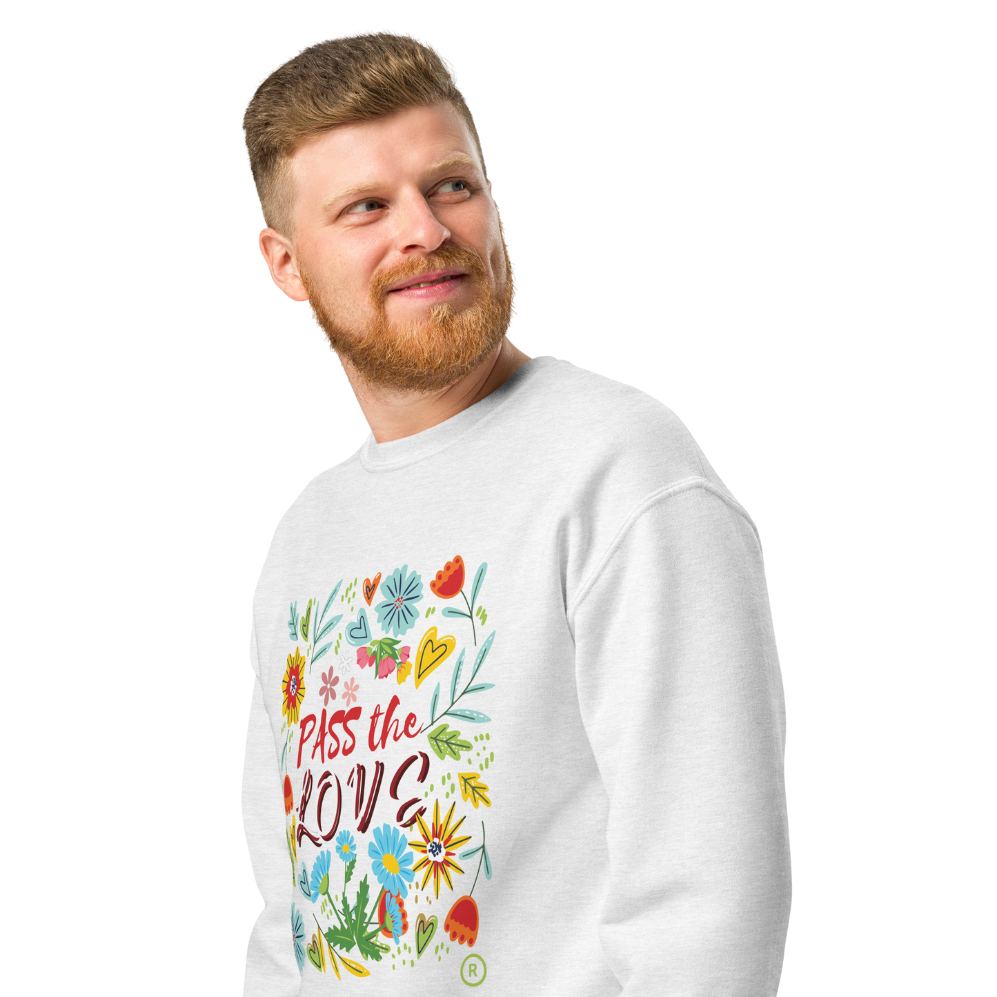 Crew neck sweatshirt - Love