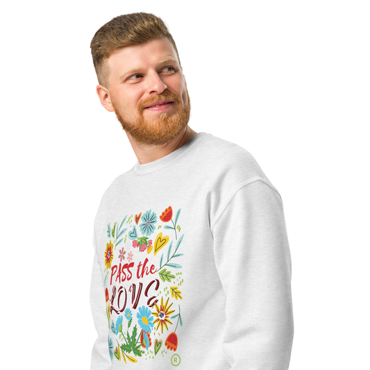 Crew neck sweatshirt - Love