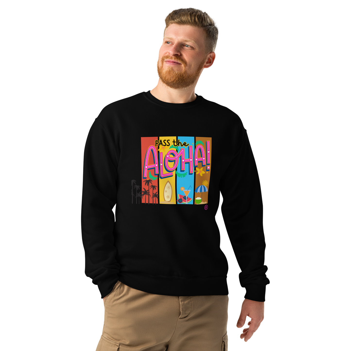 Crew neck sweatshirt - Aloha