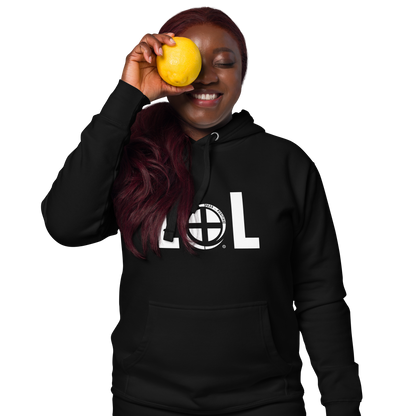 LOL Hoodie - Pass the Positive - Black