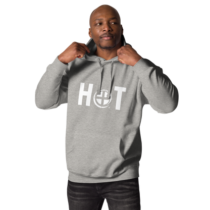 Hot Hoodie - Pass the Positive - Carbon Grey
