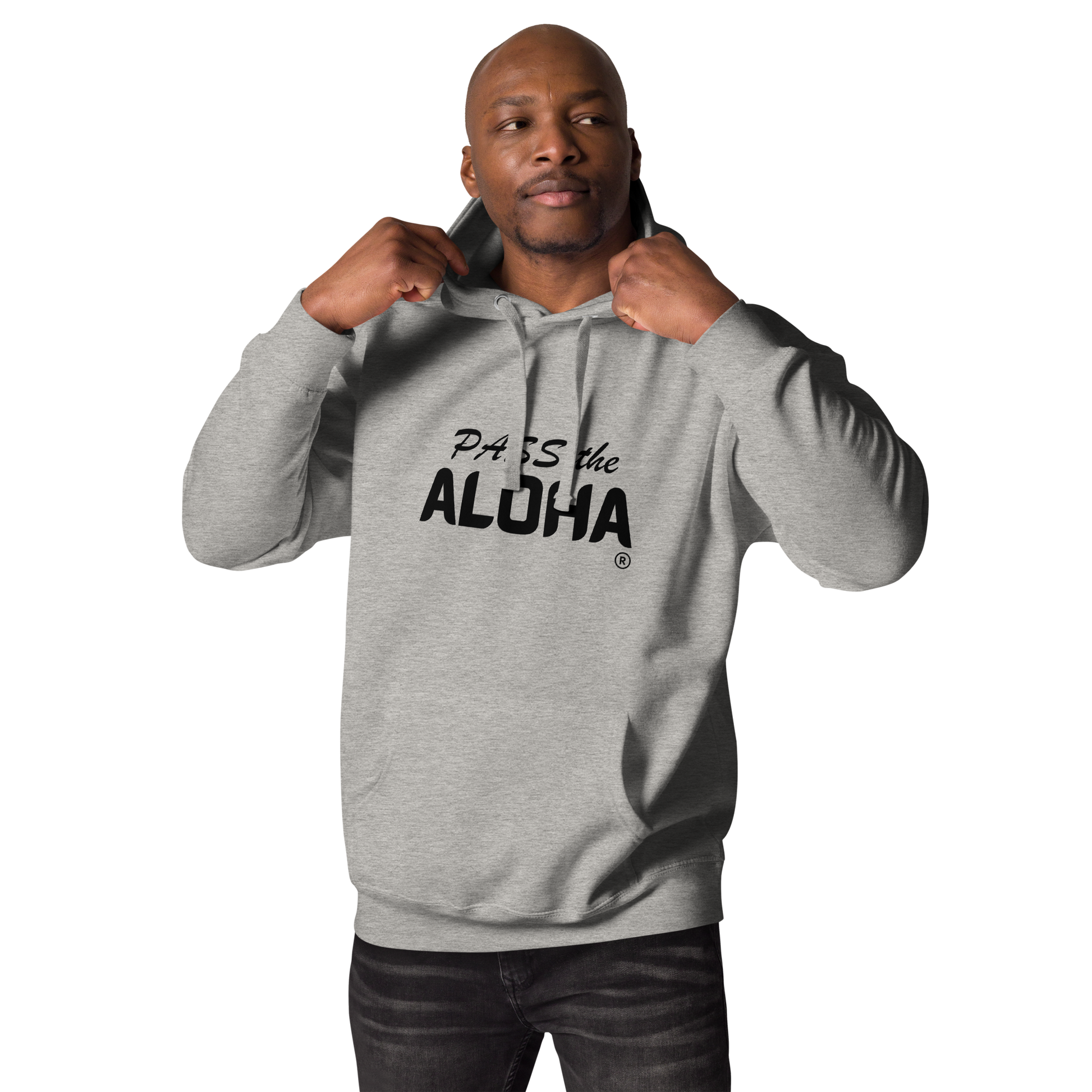 unisex-premium-hoodie-carabon-grey-front-pass-the-aloha