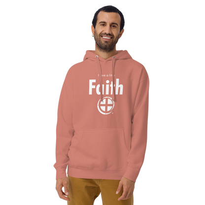 Faith Hoodie - Pass the Positive - Dusty Rose