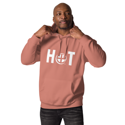 Hot Hoodie - Pass the Positive - Dusty Rose