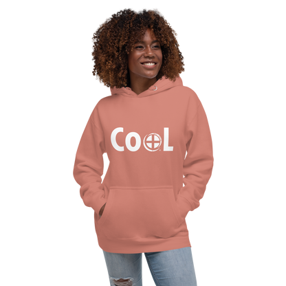 Cool Hoodie - Pass the Positive - Dusty Rose