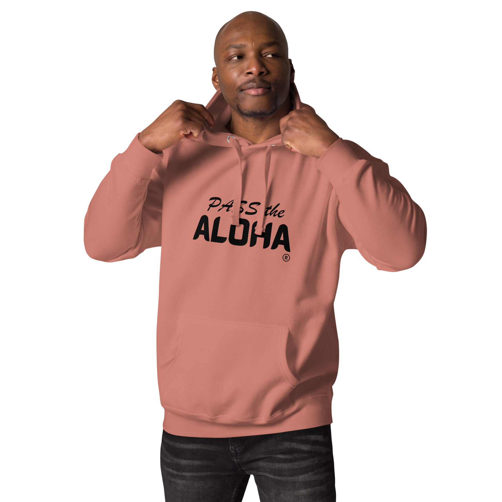 unisex-premium-hoodie-dusty-rose-front-pass-the-aloha