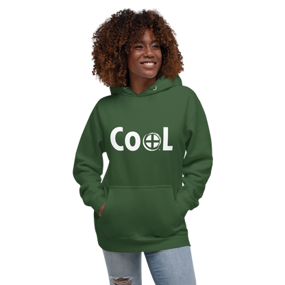 Cool Hoodie - Pass the Positive - Forest Green