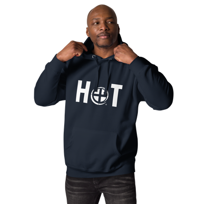 Hot Hoodie - Pass the Positive - Navy Blazer
