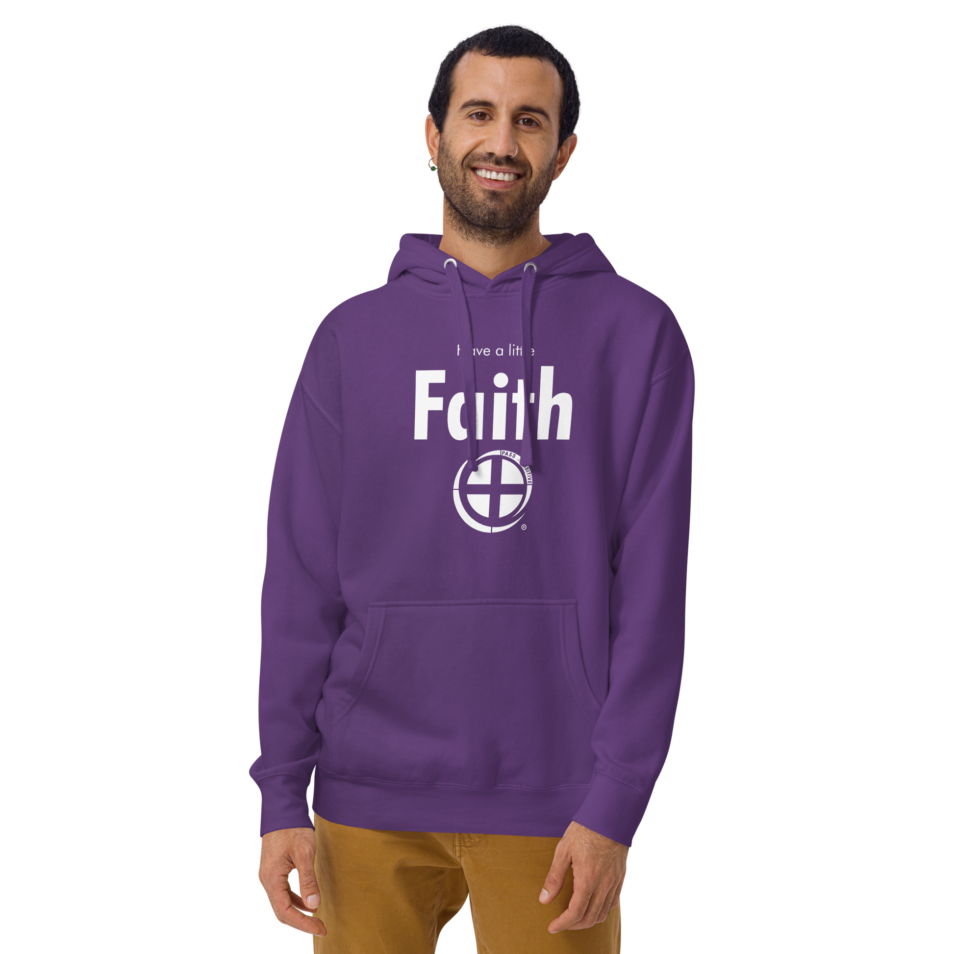 Faith Hoodie - Pass the Positive - Purple