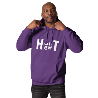Hot Hoodie - Pass the Positive - Purple