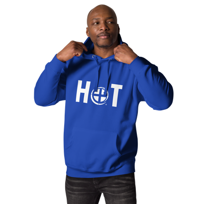 Hot Hoodie - Pass the Positive - Team Blue