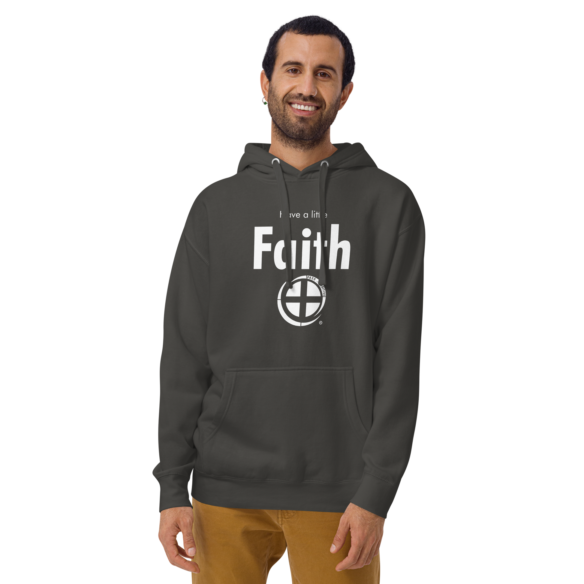 Faith Hoodie - Pass the Positive - Vintage Black