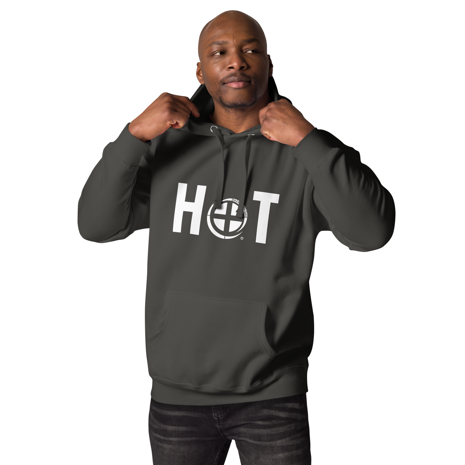 Hot Hoodie - Pass the Positive - Vintage