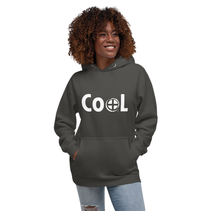 Cool Hoodie - Pass the Positive - Team Blue - Vintage Black