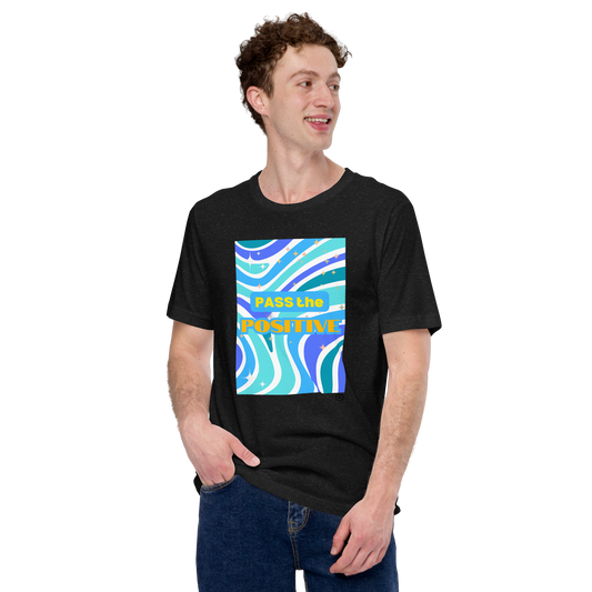 Wavy Dreams T-Shirt - Unisex Tee - Black Heather