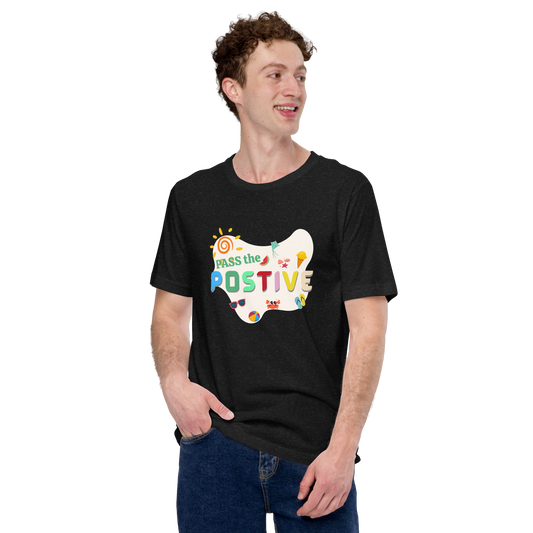 Beach Vibes T-Shirt – Unisex Casual Tee - Black Heather