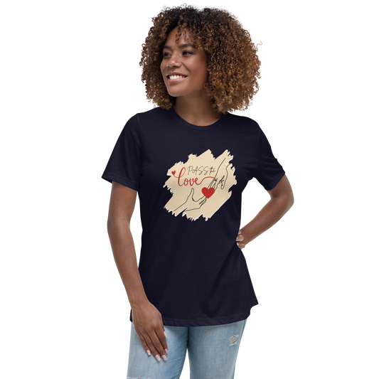 Couple T-Shirt - Women's Relaxed - Navy